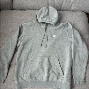 NIKE Men’s Hoodie Gray Size M